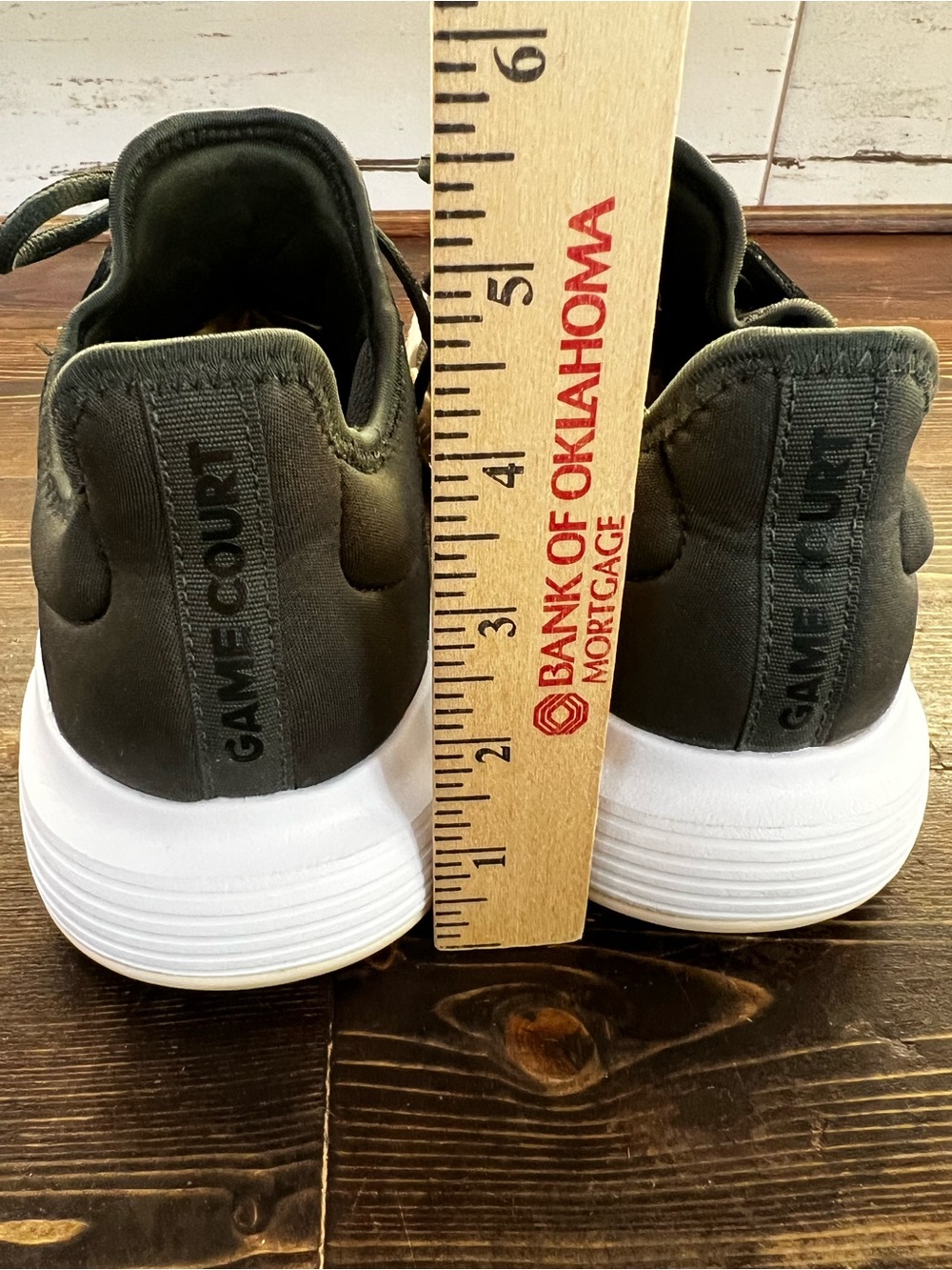 Adidas • Women’s Game Court Sneakers • Size 8.5 • Dark Green - Picture 13 of 14